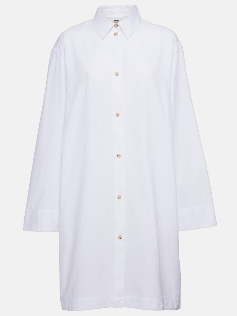 Toteme Brand New Never Worn White Cotton Shirtdress Size 2 (De 34) $520